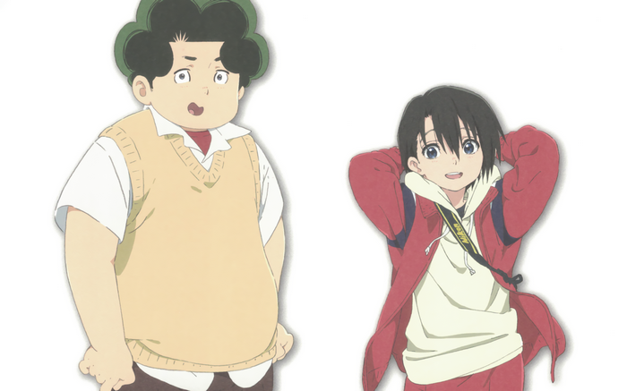 Shoya Ishida and Yuzuru Nishimiya from Koe no Katachi