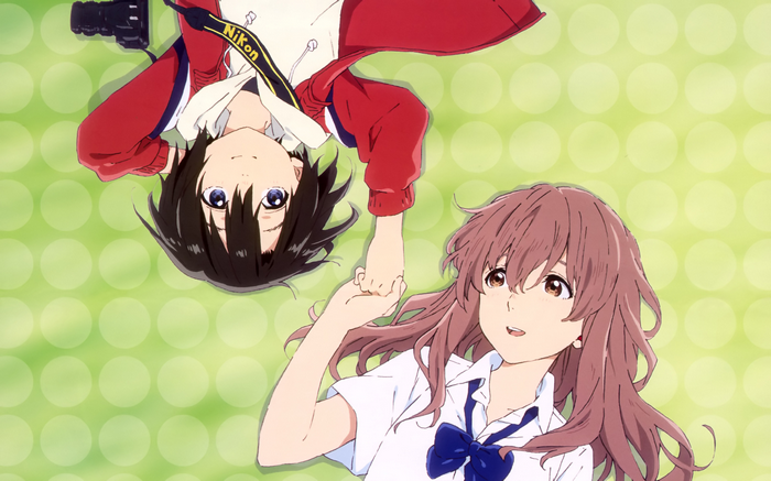 Shoya Ishida and Shoko Nishimiya from Koe no Katachi