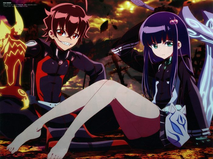 Benio Adashino and Rokuro Enmado