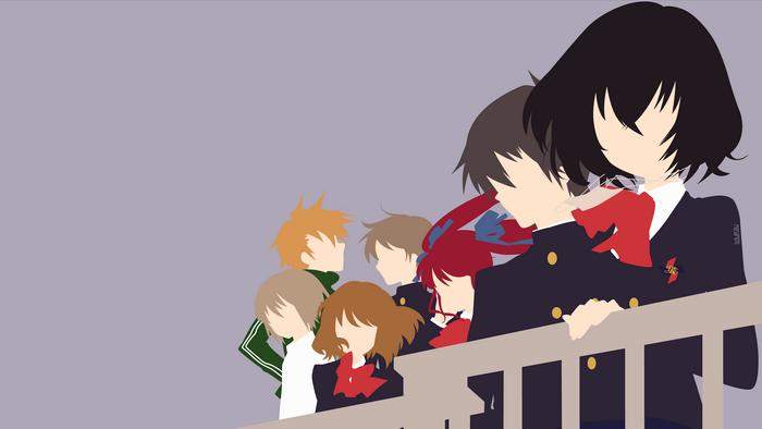 Izumi Akazawa and friends from Another