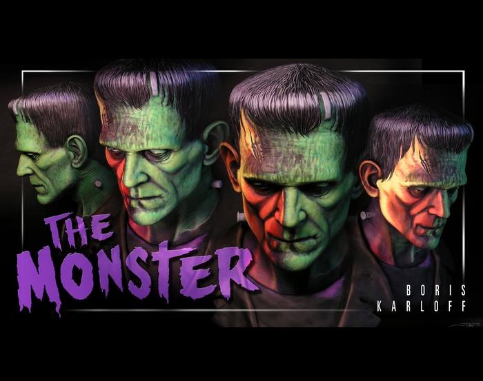 The Monster Boris Karloff Frankenstein