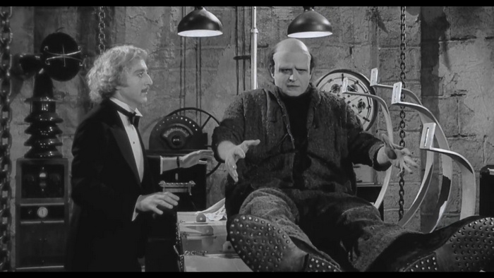Dr. Frankenstein and the Monster from Frankenstein