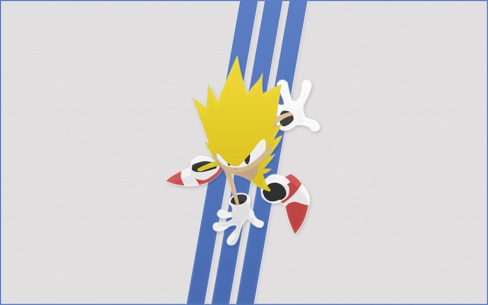 Super Sonic from Sonic the Hedgehog