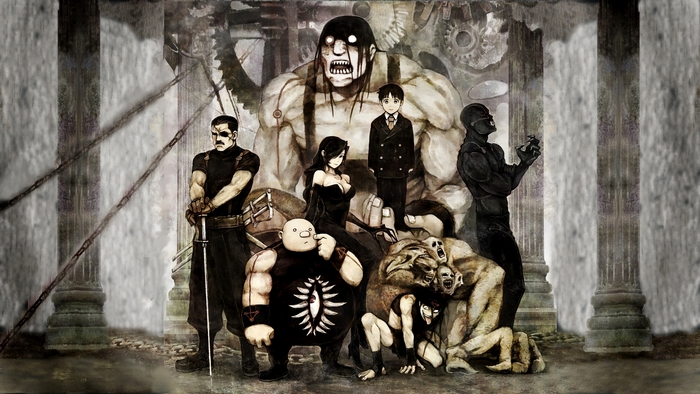 Lust from Fullmetal Alchemist with Homunculi