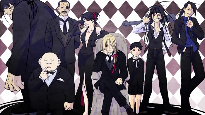 The Homunculi from Fullmetal Alchemist