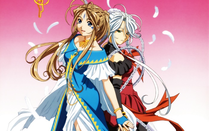 Belldandy from Ah! My Goddess in Elegant Pose