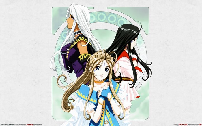 Three Goddesses from Ah! My Goddess