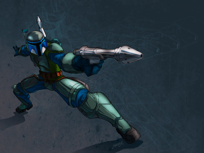 Jango Fett from Star Wars