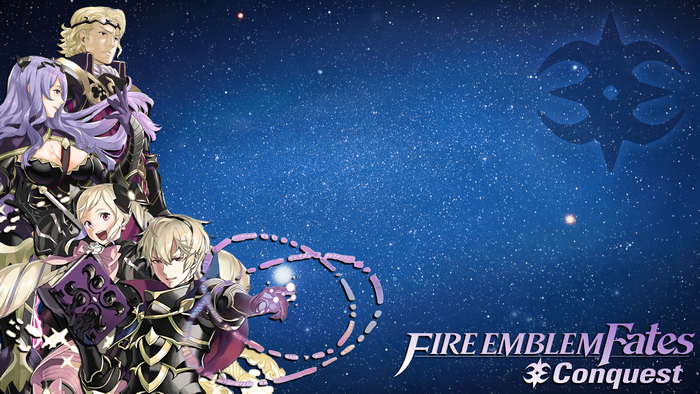 Camilla and other characters from Fire Emblem Fates: Conquest