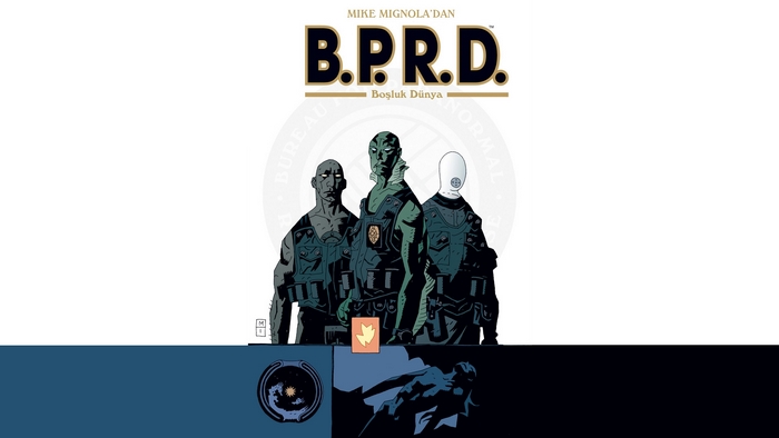 B.P.R.D. Boşluk Dünya comic cover