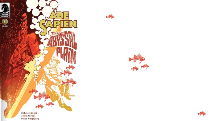 Abe Sapien The Abyssal Plain Comic Cover