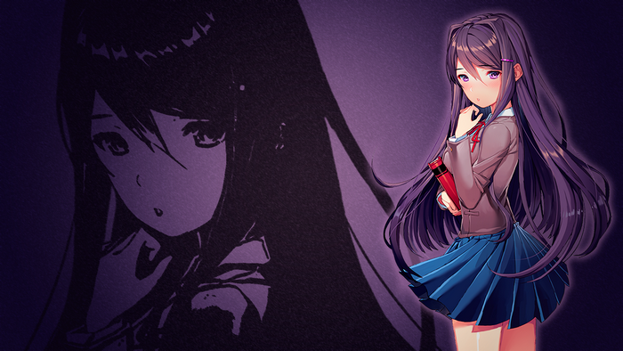 Yuri from Doki Doki Literature Club!