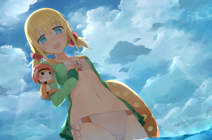 Edna from Zestiria in a swimsuit