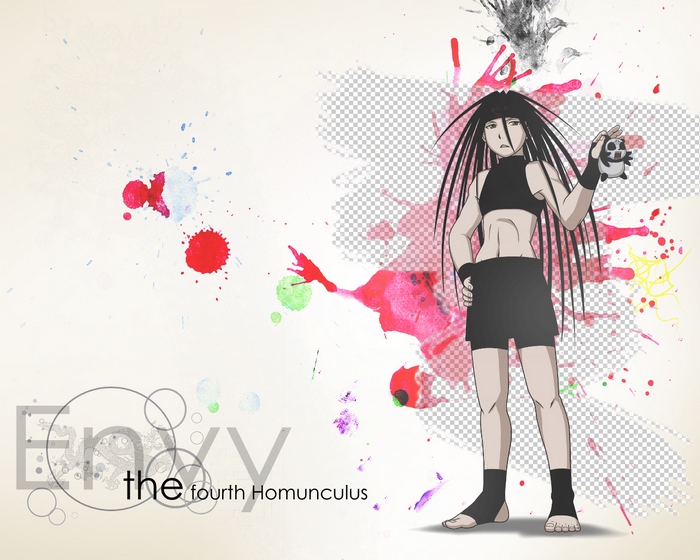 Envy the fourth Homunculus from Fullmetal Alchemist