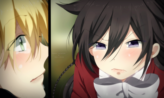 Oz Vessalius and Gilbert Nightray
