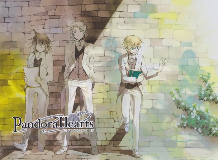 Oz Vessalius and friends from Pandora Hearts