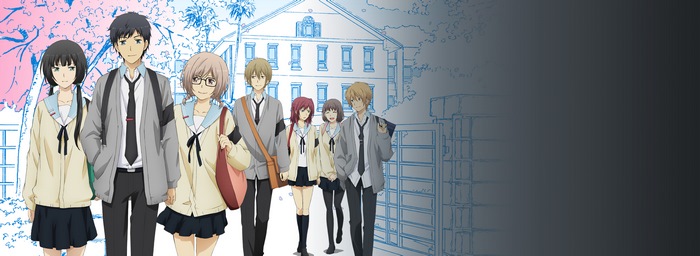 Chizuru Hishiro and friends at school