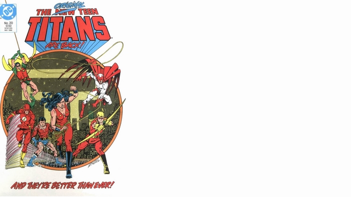 The New Teen Titans from DC Comics