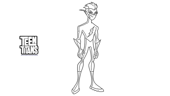 Kid Flash from Teen Titans