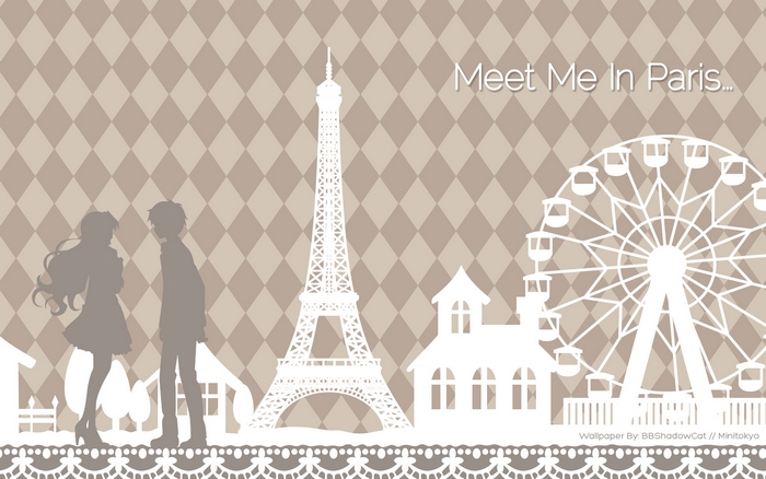 Meet Me In Paris Silhouette