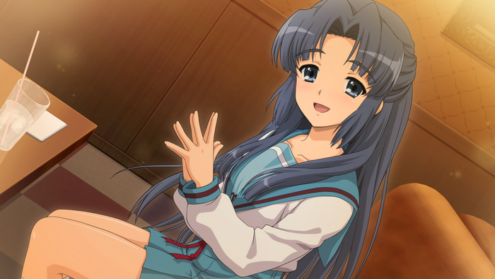 Ryōko Asakura from The Melancholy of Haruhi Suzumiya