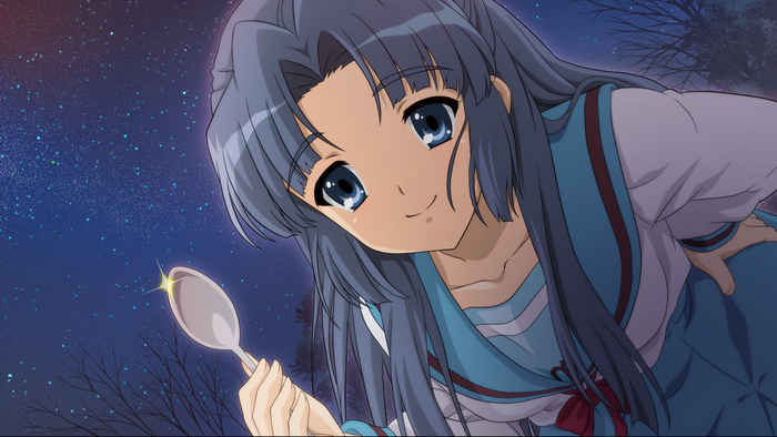 Ryōko Asakura from The Melancholy of Haruhi Suzumiya