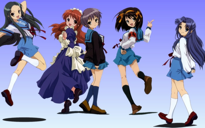 The Melancholy of Haruhi Suzumiya characters