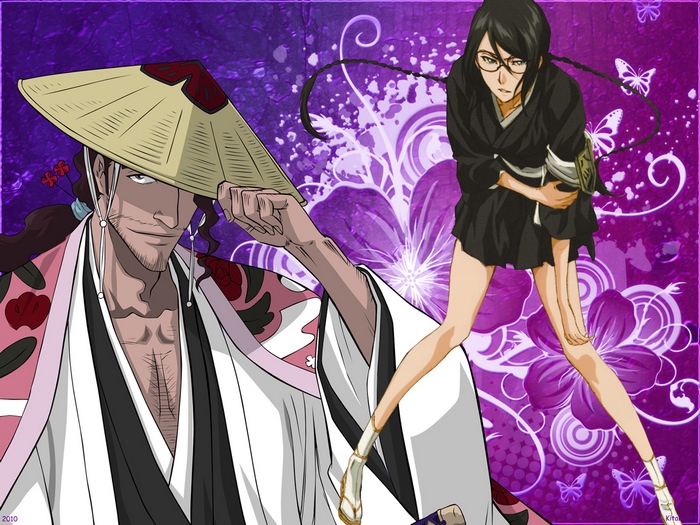 Shunsui Kyoraku and Nanao Ise from Bleach