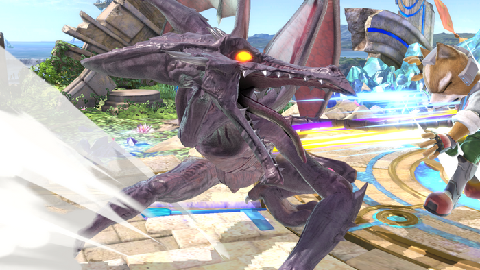 Ridley and Fox from Super Smash Bros.