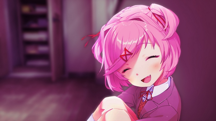 Natsuki from Doki Doki Literature Club!