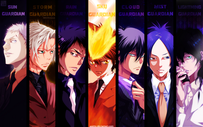 Guardians from Katekyo Hitman Reborn!