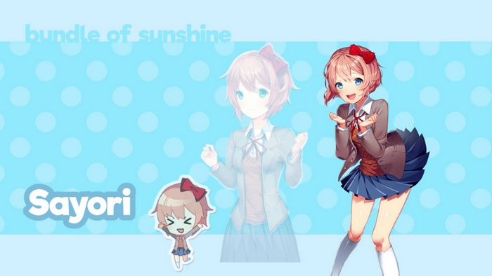 Sayori from Doki Doki Literature Club!