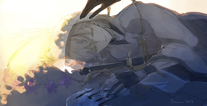 Tsurumaru Kuninaga from Touken Ranbu