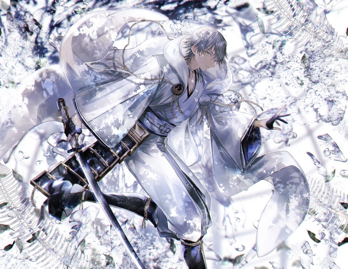 Tsurumaru Kuninaga from Touken Ranbu