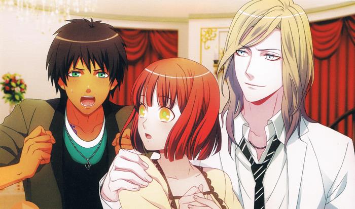 Nanami Haruka and two men