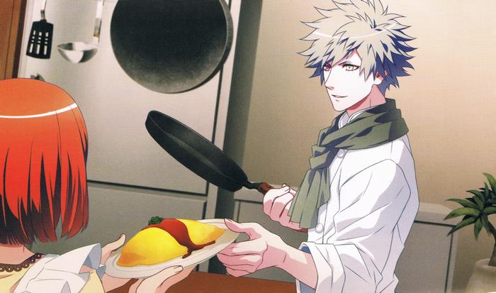 Nanami Haruka cooking omurice
