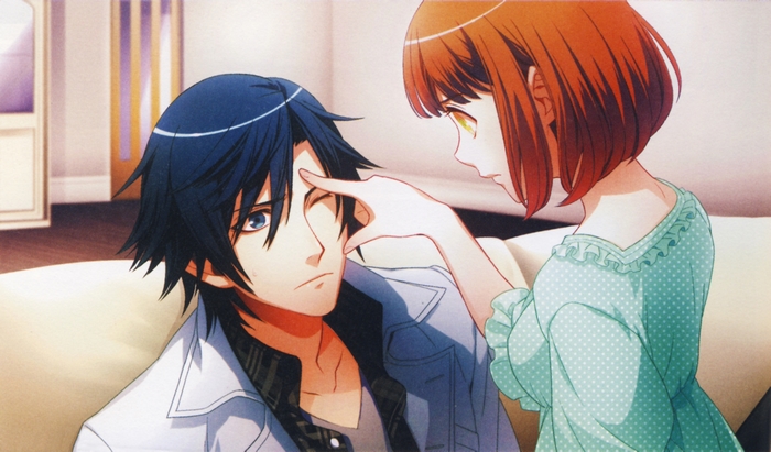 Nanami Haruka and a man