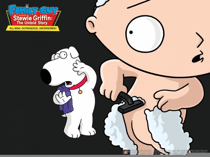 Stewie Griffin and Brian from Family Guy