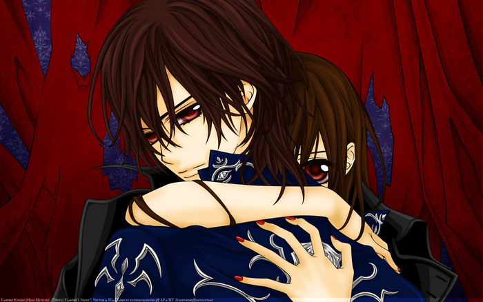 Zero Kiryu and Yuki Cross from Vampire Knight