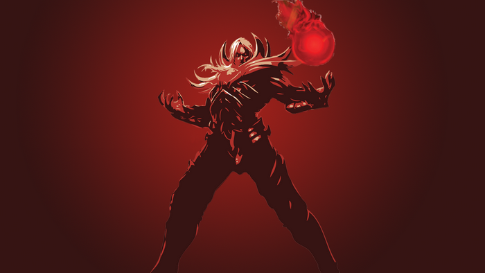 Vladimir from League of Legends casting a spell