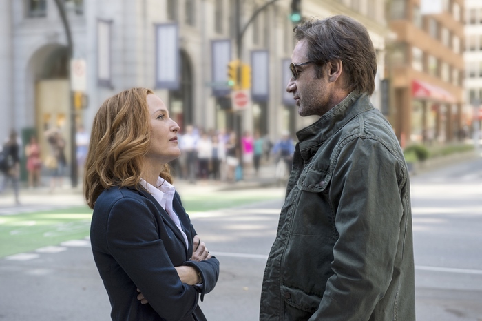 Fox Mulder and Dana Scully from The X-Files
