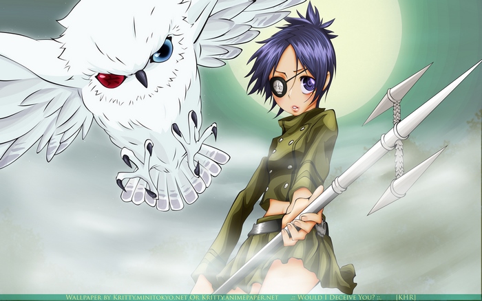 Chrome Dokuro with an owl