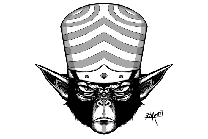 Mojo Jojo from The Powerpuff Girls