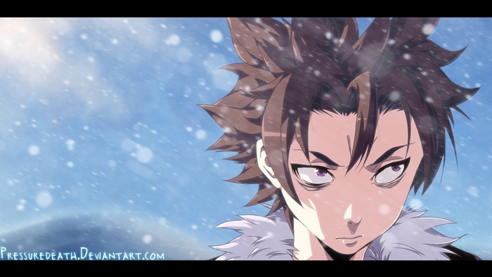Ryō Kurokiba in the Snow