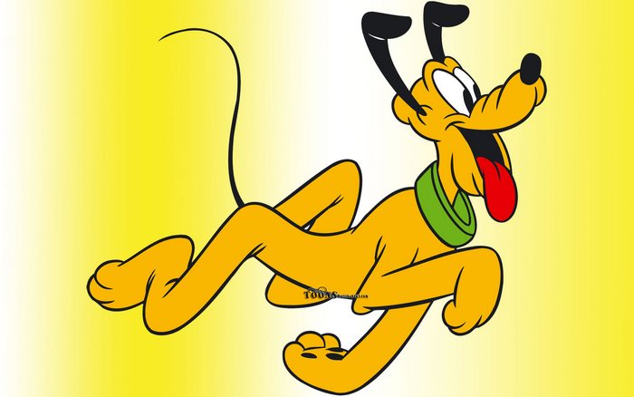 Pluto from Disney