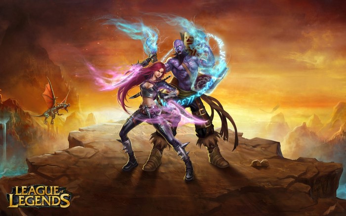 Katarina and Ryze from League of Legends