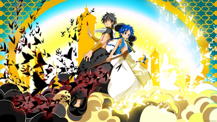 Aladdin and Morgiana from Magi