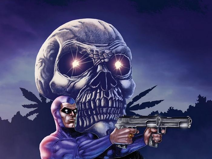 The Phantom with a Giant Skull