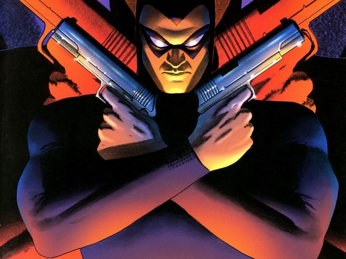 The Phantom with two pistols