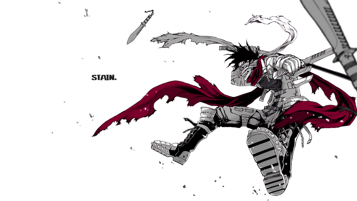 Stain from Boku No Hero Academia